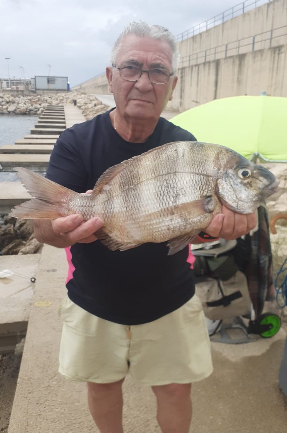 Pesca en Valencia, Dique, Marina y Xita.